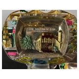 California Cities tray Set - San Francisco & Los Angeles Souvenir