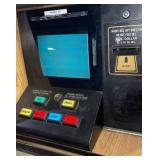 Vintage Slot Machine - Electronic Amusement Cabinet w/ Bill Acceptor