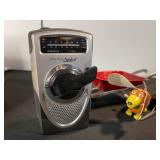 Innovage Outdoor Radio - Vintage Wind-Up Toys & Red Wagons