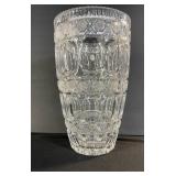 Crystal Vase - Genuine Lead Crystal - 9 in Tall