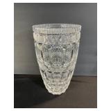 Crystal Vase - Genuine Lead Crystal - 9 in Tall