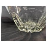 Crystal Glass Bowls - Floral Engraved Cut Pattern (2-Piece)