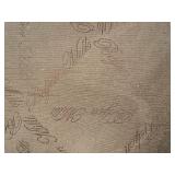 Heraldic Crest Tapestry Wall Hanging with Fleur-de-lis Shield