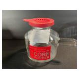 Let It Snow Frame with Roses - Grain Belt Pitcher - Catamount Corn Popper Jar