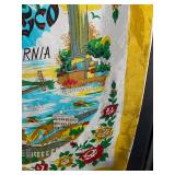 San Francisco Souvenir Scarf - Made in Japan, California Landmarks