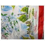 Kansas City Missouri Souvenir Scarf - City Hall, Union Station & Landmarks Print