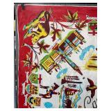 Canada Souvenir Scarf - Coat of Arms & Scenic Canadian Imagery