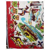Canada Souvenir Scarf - Coat of Arms & Scenic Canadian Imagery