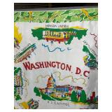 Souvenir Scarf - Washington DC Landmarks Print