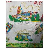 Souvenir Scarf - Washington DC Landmarks Print