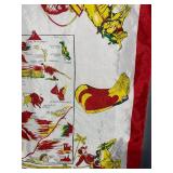 Utah The Friendly State Map Souvenir Scarf - Colorful Border Design