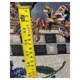 Simply Home Throw Quilt - Friendship Bench Scene & Quote (100% Cotton)