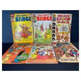 Vintage Comic Book Lot: Sad Sack & the Sarge, Popeye, Top Cat, Cheyenne Kid (Lot of 6)