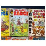 Vintage Comic Book Lot: Sad Sack & the Sarge, Popeye, Top Cat, Cheyenne Kid (Lot of 6)