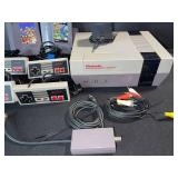Nintendo NES-001 Entertainment System with 4 Controllers, 2 Cartridges, AV Cables & RF Modulator