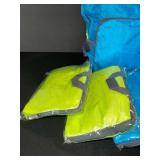 Mini Day Packs - Folds into Pouch - Assorted Colors (Lot of 6)