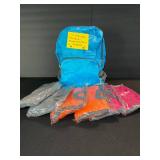 Mini Day Packs - Folds Into Pouch (Lot of 6)