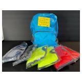 Mini Day Packs - Folds Into Pouch (Lot of 6)