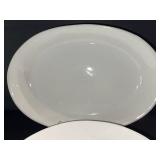 The Elevated Table Ceramic Oval Bowl & Platter Serving Set