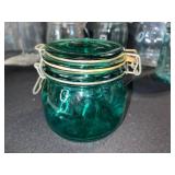 Kerr Mason Caps - One Dozen Box & Glass Mason Jars Assorted