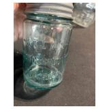 Kerr Mason Caps - One Dozen Box & Glass Mason Jars Assorted