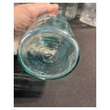 Kerr Mason Caps - One Dozen Box & Glass Mason Jars Assorted