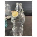 Kerr Mason Caps - One Dozen Box & Glass Mason Jars Assorted