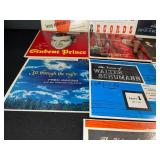 Vintage 12-Inch Vinyl LP Collection - Assorted Mid-Century Titles