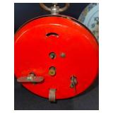 Antique Clock Lot - Ingraham & Miller 8-Day Alarm & Mantel Clocks, Floral Plate Clock