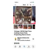 Antique Clock Lot - Ingraham & Miller 8-Day Alarm & Mantel Clocks, Floral Plate Clock