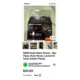 Sky Viper Dash Nano Drone 2-Pack - Indoor Flying, Auto Hover, Launch & Land