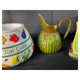 Ceramic Veg Out Planter Pot - Just Chilllin