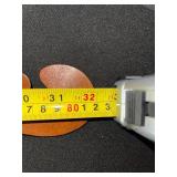 Guitar Strap - American Flag Knit with Leather End Tips