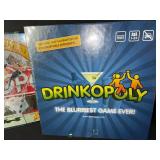 Monopoly Deluxe Edition & Drinkopoly Board Games