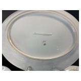 Limoges L. Bernardet & Cie Lilac Floral Dinnerware Set with Covered Sugar & Gravy Boat