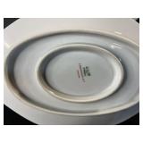 Limoges L. Bernardet & Cie Lilac Floral Dinnerware Set with Covered Sugar & Gravy Boat