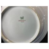 Limoges L. Bernardet & Cie Lilac Floral Dinnerware Set with Covered Sugar & Gravy Boat