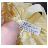 Madame Alexander Melanie Doll - Vintage Cream Lace Dress with Pink Rose Belt