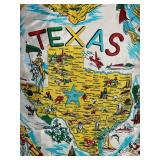 Texas Map Souvenir Scarf