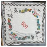 Vintage Indianapolis 500 Souvenir Scarves (Lot of 2) - 29 x 27 - 1960s