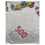 Vintage Indianapolis 500 Souvenir Scarves (Lot of 2) - 29 x 27 - 1960s