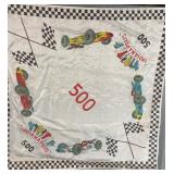 Vintage Indianapolis 500 Souvenir Scarves (Lot of 2) - 29 x 27 - 1960s