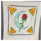 Vintage Indianapolis 500 Souvenir Scarves (Lot of 2) - 29 x 27 - 1960s