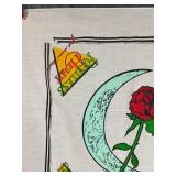 Vintage Indianapolis 500 Souvenir Scarves (Lot of 2) - 29 x 27 - 1960s