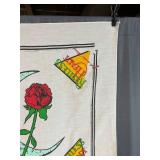 Vintage Indianapolis 500 Souvenir Scarves (Lot of 2) - 29 x 27 - 1960s