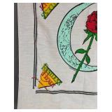 Vintage Indianapolis 500 Souvenir Scarves (Lot of 2) - 29 x 27 - 1960s