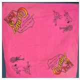 Souvenir Scarf - Country Fest, Chippewa Valley (Cadott, WI) 1990