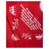 WE Fest 1984 Red Bandana Scarf - Stars Shine in 