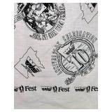We Fest Souvenir Scarf - Detroit Lakes MN 10th Celebration Memorabilia