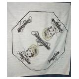 Souvenir Scarf - Vintage Singer Portraits Pattern